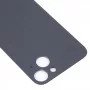 Remplacement Big Big Camera Hole Back Battery Cover pour iPhone 14 (noir)